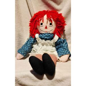25 Inch Raggedy Ann Cloth Doll